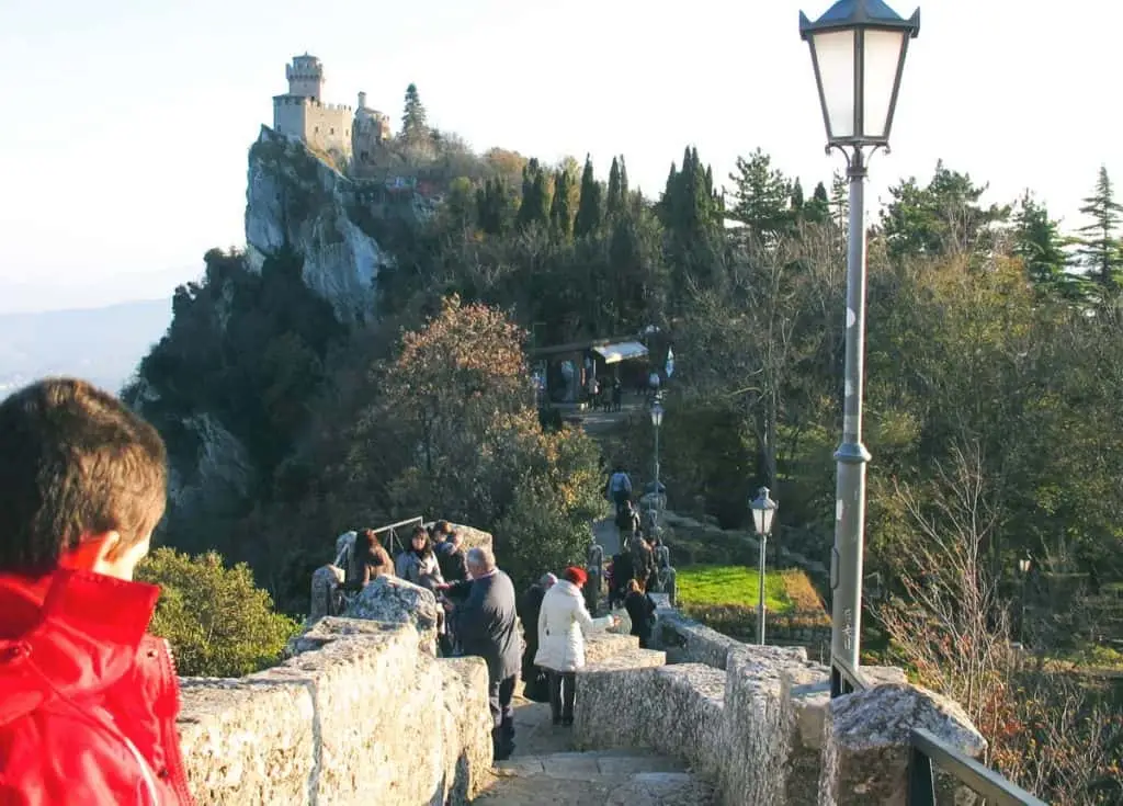 Sentiero tra le torri San Marino