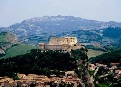 Forte, visuale dall'alto