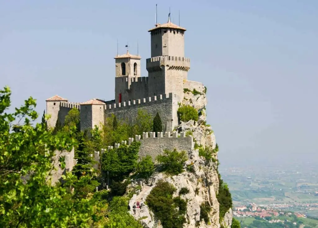 vista panoramica della prima torre